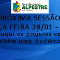 Próxima sessão ficou para o dia 28 de janeiro de 2025, as 18 horas.